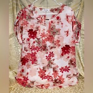 Calvin Klein Floral Blouse